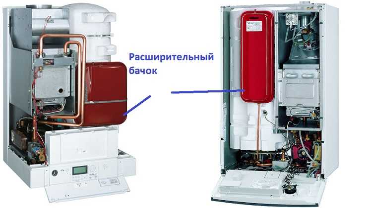 Расширительный бак газового котла. smaster.kz